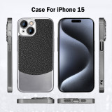 Magnetic Double Color Matching Phone Case For IPhone 13 14 15 Pro Max Simple Magnetic Lens Protection Cover For 13 14 15 ProMax