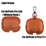 Protective Cover for AirPods Pro 2 USB C Case Leather Case for airpods 3rd 2nd generation Case Coque for airpods 3 pro 2 1 Case