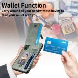Card Slots Zipper Wallet Case for Samsung Galaxy S23 S22 S21 S20 A12 A13 A14 A54 A23 A33 A53 A73 A22 A32 A52 A50 A30S Flip Cover