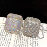 Luxury 3D Cute Bling Diamonds Wireless Bluetooth Earphone Accessories Hard Case for Apple Airpods 2 1 Protective Charging Bag
