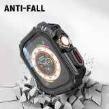 TPU Case for Apple Watch Cover 41mm 45mm 40mm 44mm 49mm Hollow Out Shockproof Bumper Protector for iWatch Ultra 9 8 7 6 5 SE