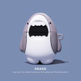 3D Cute Silicone Headset Cover for apple AirPods 1 2 3 Pro Cartoon Shark Dog Wireless Bluetooth Earphone Case Box for AirPods
