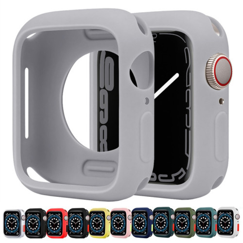 Candy Soft Silicone Case for Apple Watch Ultra 9 8 7 6 SE 5 Protective case for iWatch Series 49mm 45mm 41mm 44mm 40mm 42mm 38mm