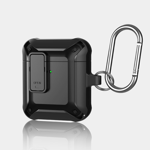 Switch Cover For Airpods Case TPU PC Protective Cover For Apple AirPods 2 Case Accessories Wireless Earphone With Keychain