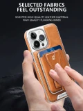 Leather Wallet Stand Phone Case For Iphone 13 12 14 15 Pro Max 15Plus Phone Card Holder Leather Cover For Iphone 13 14 15 ProMax