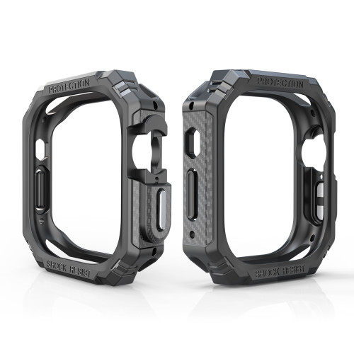 TPU Case for Apple Watch Cover 41mm 45mm 40mm 44mm 49mm Hollow Out Shockproof Bumper Protector for iWatch Ultra 9 8 7 6 5 SE