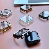 Glass+cover For Apple Watch Case series 8 7 6 5 4 3 se 44mm 40mm 42-38-41mm 45mm Bumper Screen Protector apple watch Accessories