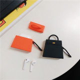 3D Handbag Lady Bag Girl Silicone Soft Case for Apple Airpods 1 2 3 Cases Wireless Bluetooth headset For air pods Pro