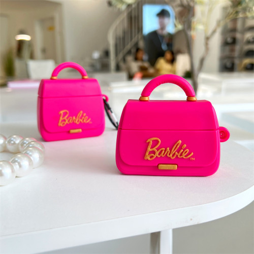 MINISO Handbag Style Cute Barbie Earphone Cover For Apple AirPods 1 2 3 Generation Airpods Pro Wireless Bluetooth Headphone Case