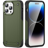 Luxury Shockproof Bumper Armor Case For iPhone 15 Plus 14 13 12 11 Pro Max Hybrid Hard PC Rugged Silicone Anti-Scratch Cover