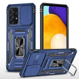 For Samsung Galaxy A55 A35 A32 Case Magnetic Holder Armor Cover Galaxy A12 A13 A22 A23 A71 A52 A72 A82 Slide Camera Lens Cover