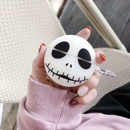 Cool Skull Case for Apple AirPods 1 2 3rd Case for AirPods Pro Luminous Case Earphone Case Protective Cover