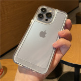 Luxury Clear space shell phone Case For iPhone 11 12 13 14 15 Pro Max X Xs XR 8 Plus SE 2 3 10 Crystal Transparent Bumper Cover