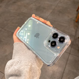 Luxury Clear space shell phone Case For iPhone  17  Air 11 12 13 14 15 16 Pro Max X Xs XR 8 Plus SE 2 3 10 Crystal Transparent Bumper Cover