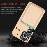 for Magsafe Carbon fiber Leather Case for Samsung Galaxy S22 Ultra S24 S23 Plus Note 20 Ultra magnetic Wallet Card Pocket Cover