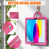 Large Stand Tablet Case For iPad 9th Gen 8th 7th 10.2 360° Rotating Stand Shoulder Strap Cover For iPad 10th 10.9 2022 5/6th 9.7