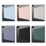 Rotating Acrylic Tablet Case For iPad 10 10th 2022 Cover For iPad 6th 12.9 2022 Mini6 Shockproof Drop Resistance Anti-Dust Funda