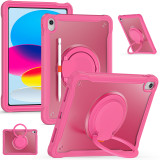 Large Stand Tablet Case For iPad 9th Gen 8th 7th 10.2 360° Rotating Stand Shoulder Strap Cover For iPad 10th 10.9 2022 5/6th 9.7