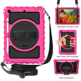 Heavy Duty iPad Case For 10.2 8th 9th Generation Cover For iPad 9.7 2017 2018 Air4 Air5 Pro11 Pro9.7 with Shoulder Strap Funda