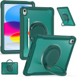 Large Stand Tablet Case For iPad 9th Gen 8th 7th 10.2 360° Rotating Stand Shoulder Strap Cover For iPad 10th 10.9 2022 5/6th 9.7