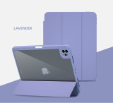 Silica Gel+Acrylic Case For iPad 10th 10.9 2022 Stand Tablet Cover For Mini 6 Air 5 10.2 2021 9th Pro 11 2022 4th Pro 12.9 6th