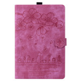 For iPad 9th Generation Case Embossed Flower Wallet Tablet Funda For iPad 10.2 9.7 Case For iPad 9 8 7 6 5 th Gen Air 1 2 Girls