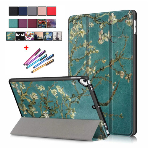 For iPad 10.2 2019 2020 7th 8th Generation Tablet Case Folding Leather Smart Cover For Coque iPad Pro 10.5 Case For iPad Air 3