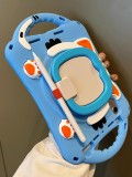 Silicone Kids Tablet Case For Ipad Air 5 4 2022 10.9 Pro 11 10th 9/8/7th 10.2 5th 6th 9.7 Mini 6 3 2 1 Heavy Duty Stand Cover