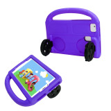 Kid EVA Cartoon Vehicle Wheel Tablet Case For Samsung Galaxy Tab A7 Lite 8.7 T220 T225 Tab A 8.0 T290 T310 Protector Stand Cover