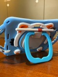 Silicone Kids Tablet Case For Ipad Air 5 4 2022 10.9 Pro 11 10th 9/8/7th 10.2 5th 6th 9.7 Mini 6 3 2 1 Heavy Duty Stand Cover