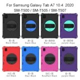 For Samsung Galaxy Tab S6 lite 10.4 P610/P615/P620/P625 2024 A7 10.4 S6 10.5 EVA Kids Hand Shoulder Strap Stand Tablet Cover