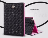 Luxury for iPad 10.2 7th 8th 2020 iPad 2018 5 6th 9.7 Case Crown PU for iPad mini 12345 Air 1 2 Air 3 Pro 10.5 Smart Crown Cover