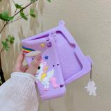 3D Unicorn Soft Case for iPad 9th 8th 7th Generation ipad air 2 iPad air5 air4 10.9 Mini6 iPad Mini 4 5 Kids Case With Holder