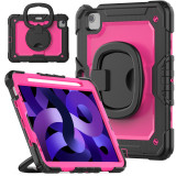 360 Rotating Case For iPad Air 4 5 10.9 inch Pro 11 2022 2021 2020 2018 Heavy Duty Cover Shockproof With Handle Grip & Pen Slot