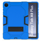 Case For Samsung Galaxy Tab A9 SM-X110 X115 X117 A9 Plus SM-X210 X216B X218U Stand Cover 3-Layer Rugged Heavy-Duty Shockproof