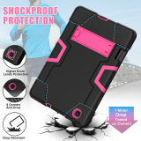 Rugged Case For Samsung Galaxy Tab S6 Lite 10.4 2020 2022 SM-P610 P615 P613 P619 Built-in Kickstand Cover Shockproof Pen Slot