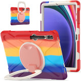 Hybrid Universal Case For Samsung Galaxy Tab S9 S7 FE S8 Plus SM-X810 X610 X800 T730 T735 T970 T976 12.4 inch Handle Grip Cover