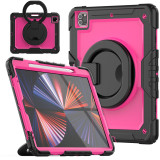 360 Rotating Case For iPad Pro 12.9 2022 2021 2020 2018 3-Layer Protection Heavy Duty Cover Handle Grip & Pen Slot Anti-shock