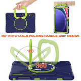 Hybrid Universal Case For Samsung Galaxy Tab S9 S7 FE S8 Plus SM-X810 X610 X800 T730 T735 T970 T976 12.4 inch Handle Grip Cover