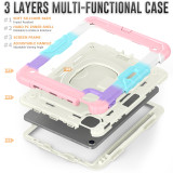 360 Rotating Case For iPad Air 4 5 10.9 inch Pro 11 2022 2021 2020 2018 Heavy Duty Cover Shockproof With Handle Grip & Pen Slot