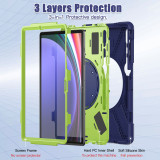 Hybrid Universal Case For Samsung Galaxy Tab S9 S7 FE S8 Plus SM-X810 X610 X800 T730 T735 T970 T976 12.4 inch Handle Grip Cover