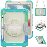 Case For iPad iPad 10.2 7th 8th 9th New Pad 9.7 2017 2018 Pro 9.7 Air2 Heavy Duty 360 Rotating Cover With Screen Protector Strap