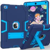 Armor Stand Case For iPad Air 5 4 10.9 2022 Pro 11 10.2 7th 8th 9th iPad 9.7 2017 2018  Mini 6 Shockproof Cover 3-Layer Protect