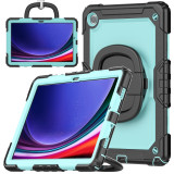 Rotating Case For Samsung Galaxy Tab A9 Plus SM-210 X216 A8 X200 X205 A7 T500 T505 S6Lite P610 P619 Heavy Duty Cover Handle Grip