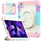 360 Rotating Case For iPad Air 4 5 10.9 inch Pro 11 2022 2021 2020 2018 Heavy Duty Cover Shockproof With Handle Grip & Pen Slot