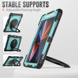 360 Rotating Case For iPad Pro 12.9 2022 2021 2020 2018 3-Layer Protection Heavy Duty Cover Handle Grip & Pen Slot Anti-shock