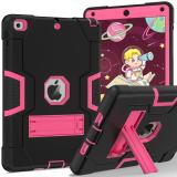 Armor Stand Case For iPad Air 5 4 10.9 2022 Pro 11 10.2 7th 8th 9th iPad 9.7 2017 2018  Mini 6 Shockproof Cover 3-Layer Protect