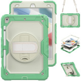 Case For iPad iPad 10.2 7th 8th 9th New Pad 9.7 2017 2018 Pro 9.7 Air2 Heavy Duty 360 Rotating Cover With Screen Protector Strap