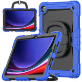 Rotating Case For Samsung Galaxy Tab A9 Plus SM-210 X216 A8 X200 X205 A7 T500 T505 S6Lite P610 P619 Heavy Duty Cover Handle Grip