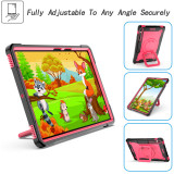 Handle Grip Case for Samsung Galaxy Tab S7 FE S8 Plus SM-T970 T975 T976B T730 T733 T735 T736 X800 X806 12.4 inch Rotating Cover
